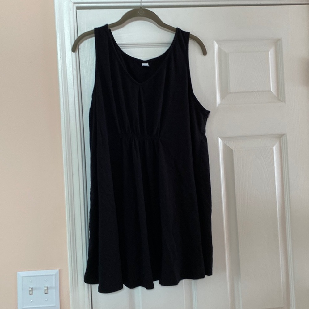 👚 old navy black maternity xxl tank